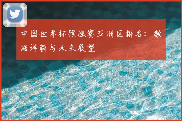中国世界杯预选赛亚洲区排名：数据详解与未来展望